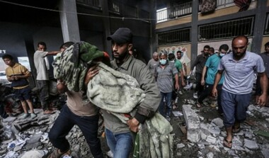 استشهاد ستة فلسطينيين جراء قصف العدو الصهيوني مركبة وسط قطاع غزة