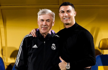 مدرب ريال مدريد السابق يهنئ كريستيانو رونالدو بدوري الأمم الأوربية 