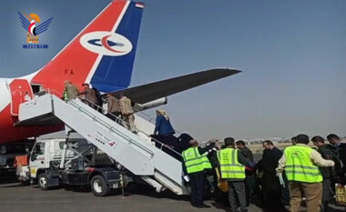 مغادرة 269 راكباً مطار صنعاء الدولي إلى الأردن