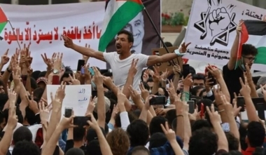 Des centaines de Jordaniens participent à une marche de soutien à la Palestine