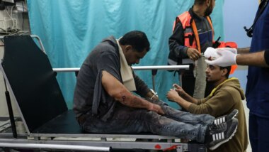 Gesundheitsministeriums in Gaza: Zionistischer Feind bombardiert die Umgebung des 