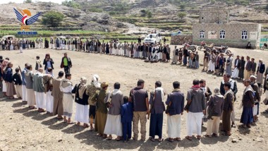 Vigil in Dhamar congratulate security achievement in exposing spy cell