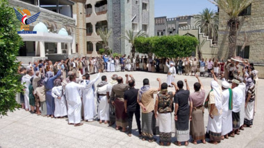 وقفات جماهيرية بالحديدة دعما لفلسطين والثبات في مواجهة العدوان الأمريكي
