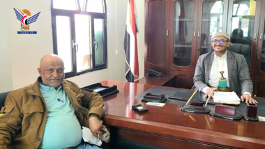 المساوى يناقش سير إنجاز مشروع جسر سائلة نخلة في شرعب السلام 