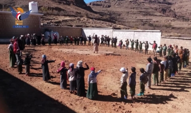 وقفات طلابية بمدارس محافظة صنعاء دعماً لغزة