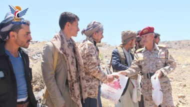 زيارة المرابطين بجبهتي مسورة والسلمين في محافظة البيضاء