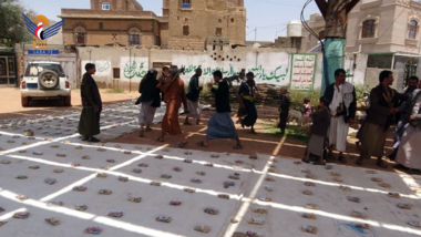  قافلة عيدية من أبناء مديرية بني حشيش بمحافظة صنعاء للمرابطين