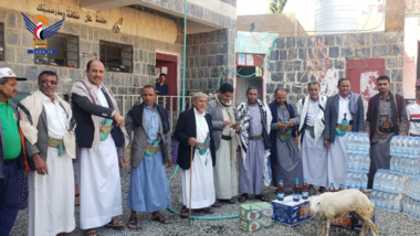 Honoring children of martyrs in Shars, Hajjah