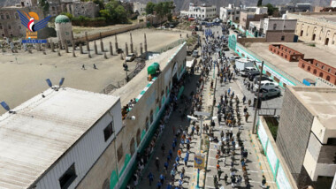 حجة .. عرض كشفي لطلاب الدورات الصيفية بمركز المحافظة