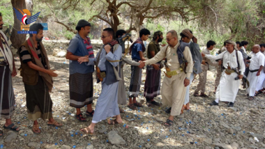 زيارات عيدية للمرابطين في عدد من الجبهات بتعز والحديدة