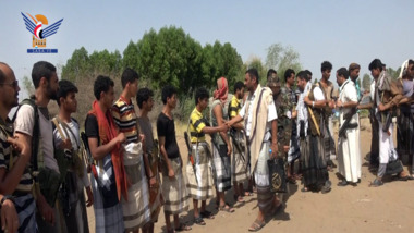 Local & military leaders visit Almoravids forces on West Coast Front in Hodeida