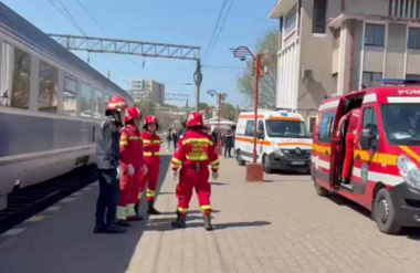 اصابة 25 شخصا جراء تصادم قطارين في مدينة كونستانزا الرومانية