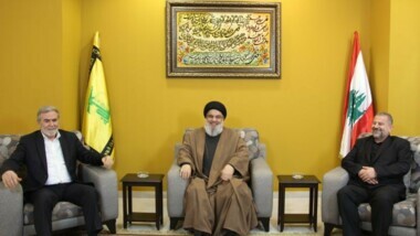 Enemy media: Nasrallah’s meeting with officials from Hamas, Jihad aims to deter Zionist entity