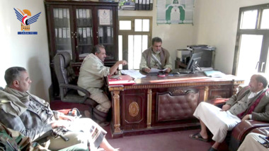 Discussing level of providing electricity service in Al-Bayda electricity area