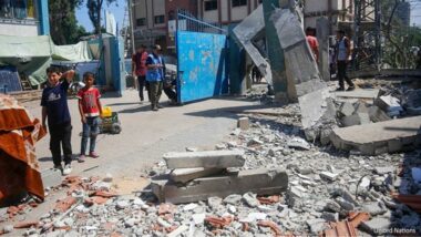 OHCHR: 17 schools bombed in Gaza in July