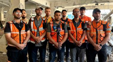 Gaza Civil Defense: Enemy targeted four centers for displaced, 11 inhabited houses within 48 hours