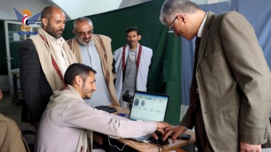 تفقد أعمال لجنة استكمال إجراءات البصمة والصور البيولوجية لمنتسبي وزارة العدل