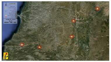 Lebanese resistance targets new sites, inflicts enemy direct blows