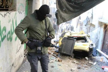 Al-Quds Brigades: Our fighters rain bullets, canisters on enemy forces storming Tulkarm