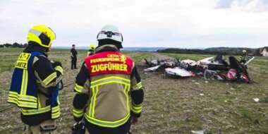 اصطدام طائرتين خفيفتين في ألمانيا ومقتل شخصين