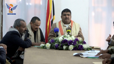 Marib Executive discusses performance level during past year & project implementation progress