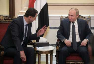 Putin met Assad in Moscow