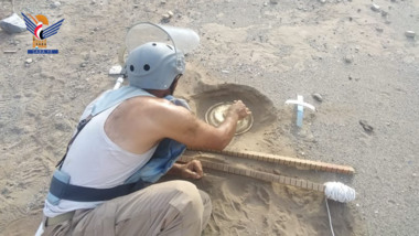 Mine Action Center: 1,361 objects left behind from aggression remnants removed in Hodeida within February