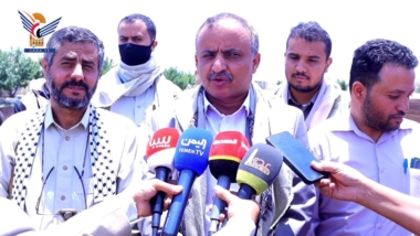 ذمار.. وزير الزراعة ومحافظ ذمار يطّلعان على إنتاجية مشتل هران ومشاريع التشجير