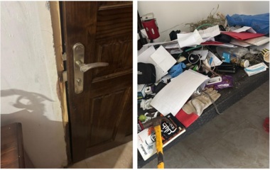 العدو الصهيوني يداهم منزلين ويستولي على تسجيلات كاميرات في بلدة سنجل