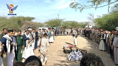 Lahj: Visitas de Eid a los combatientes del frente de Karish en el distrito de Al-Qabaita