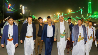 وزير الكهرباء وأمين العاصمة يطلعان على التجهيزات الميدانية للاحتفال بالمولد النبوي 