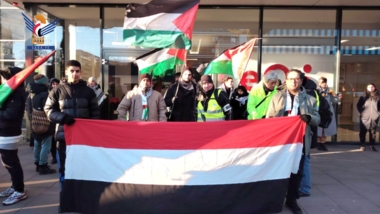 Large march in Hamburg denounces Israeli enemy crimes, supports Gaza