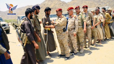 Director of Military Intelligence Department inspects Almoravids on Najran & Khub al-Shaaf fronts