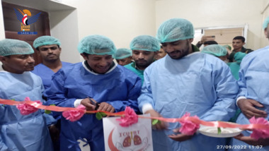 افتتاح قسم العناية المركزة بمستشفى قفل شمر في حجة 