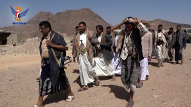 محافظ مأرب وعدد من القيادات يزورون المرابطين في جبهة صرواح