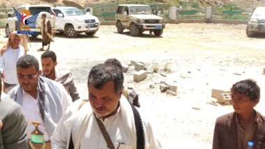 حجة.. تقديم واجب العزاء لأسر ضحايا الانهيار الصخري في كشر