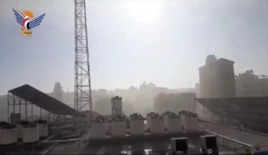 خاص (سبأ): العدو الصهيوني يواصل قصفه منازل الفلسطينيين بغزة بالقنابل الفسفورية المحرمة دوليا 