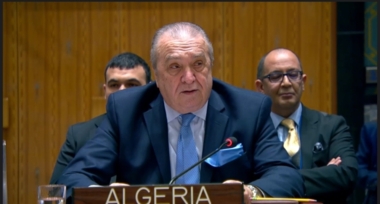 Algeria: We will reintroduce Palestine's full membership in United Nations with more vigorous & momentum