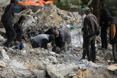160 martyrs picked up from Gaza debris in 24 hours
