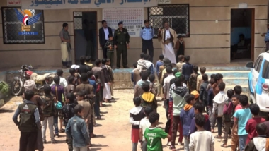 أنشطة زراعية ومرورية توعوية لطلاب المراكز الصيفية في مدينة المحويت