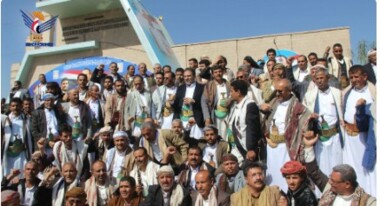رهبری مقامات محلی در صعده از مزار و آرامگاه رئیس جمهور شهید «الصماد» را بازدید کردند
