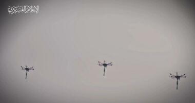 In Video: Al-Qassam Brigades uses drones to target Zionist vehicles during Operation “Al-Aqsa Flood”