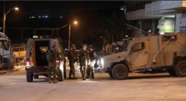 Palestinian injured & three arrested from Nablus& Jenin midst violent clashes