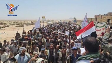 الجوف .. مسيرات حاشدة في 46 ساحة تحت شعار 