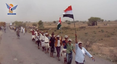 March for graduates of popular mobilization courses in Hodeida