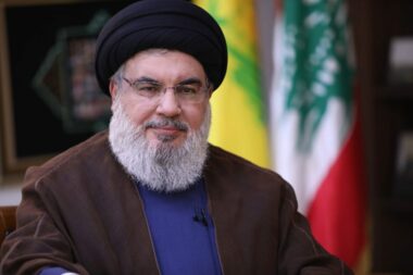 Marchas multitudinarias en la Cisjordania ocupada denunciando el asesinato del comandante Hassan Nasrallah