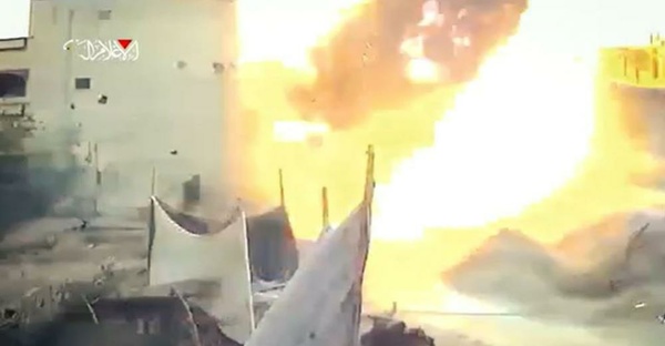 Al-Quds Brigades, Al-Mustafa Brigades Jointly Destroy Zionist Military Vehicle in Gaza City Al-Quds Brigades, Al-Mustafa Brigades Jointly Destroy Zionist Military Vehicle in Gaza City
