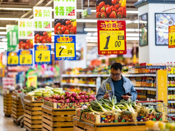 استقرار أسعار المستهلكين في الصين متأثرة بضعف الطلب الداخلي