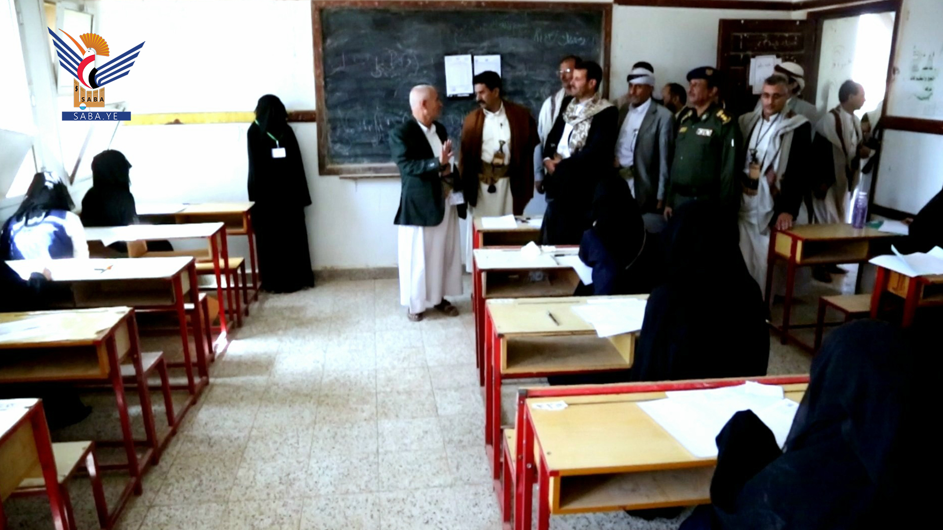 تدشين اختبارات الشهادة الثانوية العامة بمحافظة صعدة