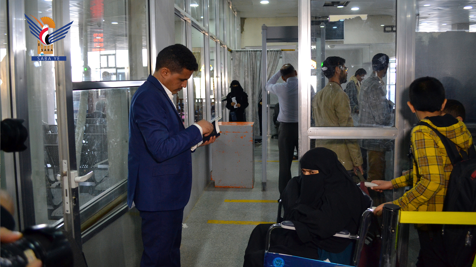 إقلاع أول رحلة تجارية من مطار صنعاء الدولي إلى عمّان